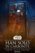 Star Wars figúrka 1/6 Han Solo in Carbonite 38 cm